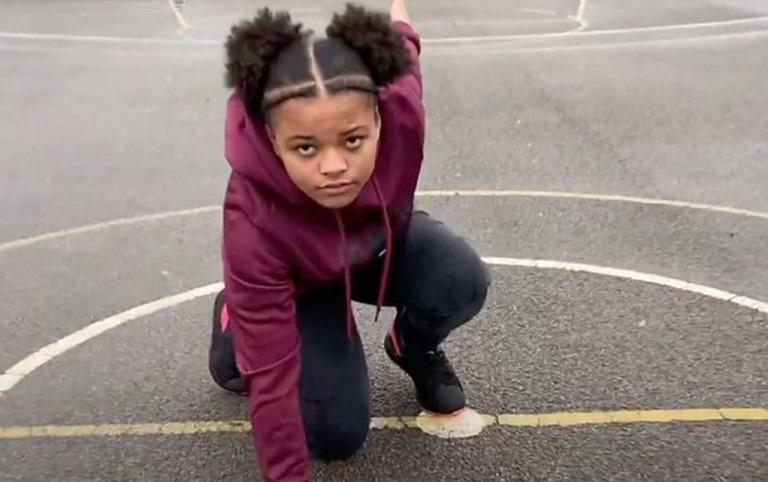 Wow representou , B-Girl Break Dance đ #breakdance #insano #viral