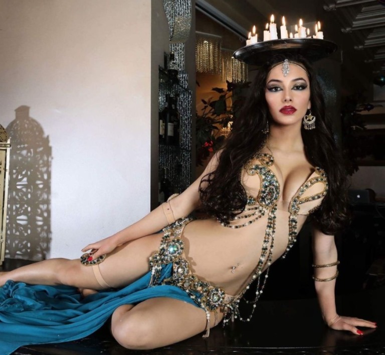 Alla Kushnir hawt Belly Dance Lessons