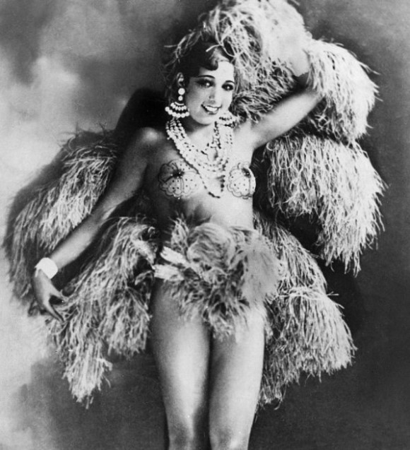 Josephine Baker - Famous Black Burlesque Dancer