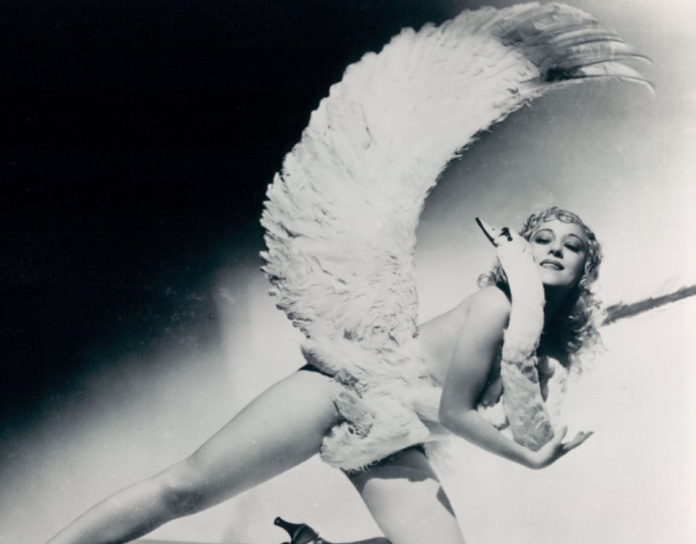 Sally Rand Burlesque Dancer