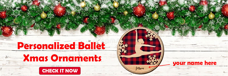 BANNER BALLET ORNAMENTS