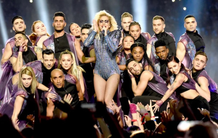 Backup Dancers for Lady Gaga during her 2017 Super Bowl