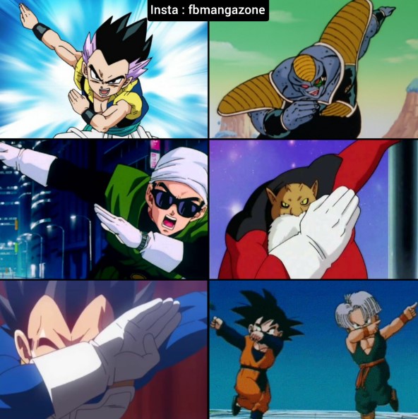 DBZ Goku dabbing dance origin