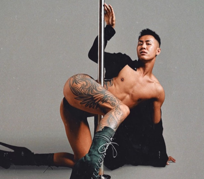 Quan Bui - most famous male pole dancer