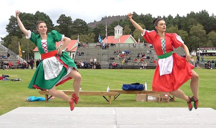 Scottish jig dance