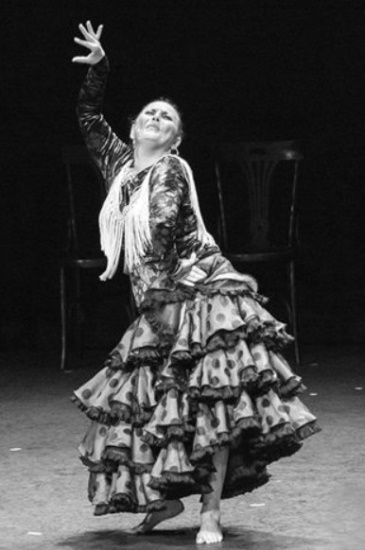 La Paula flamenco dancer