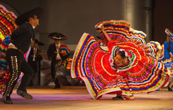 Mexican dance dress in Jalisco