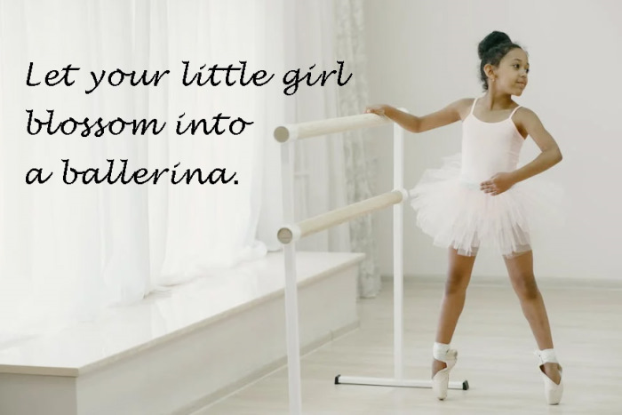 ballet quote for litte girl