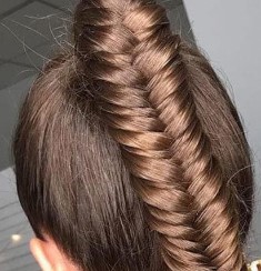 Fishtail braid