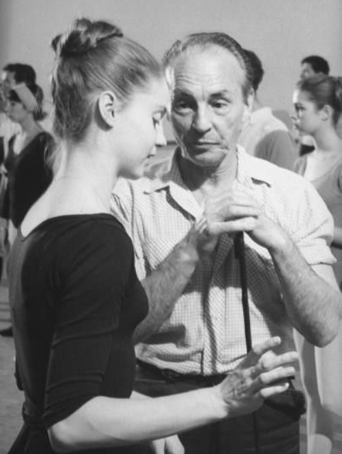 George Balanchine and Suzanne Farrell