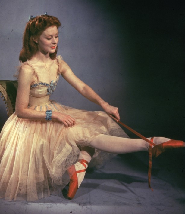 Moira Shearer in Red Shoes movie