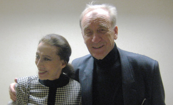 Maya Plisetskaya and her husband Rodion Konstantinovich Shchedrin
