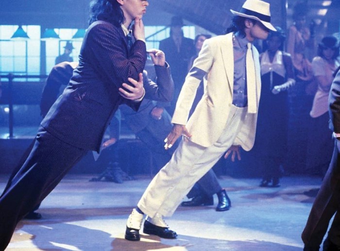 Michael Jackson robot dance