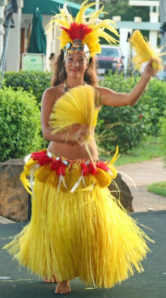Hula dance attire