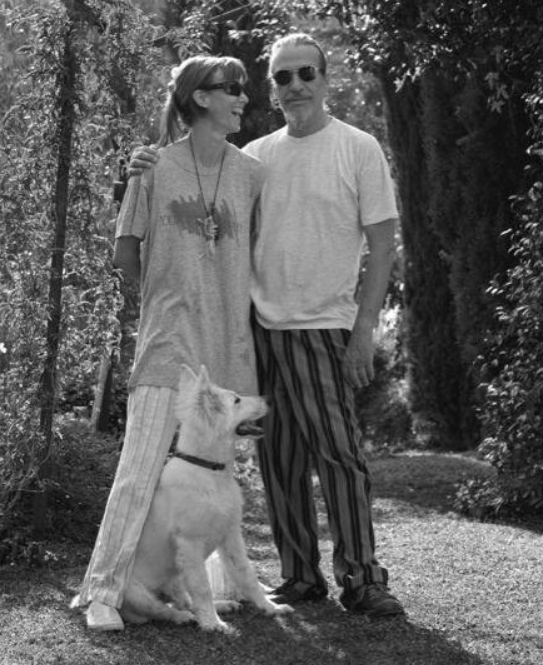 Sylvie Guillem and her husband, Gilles Tapie