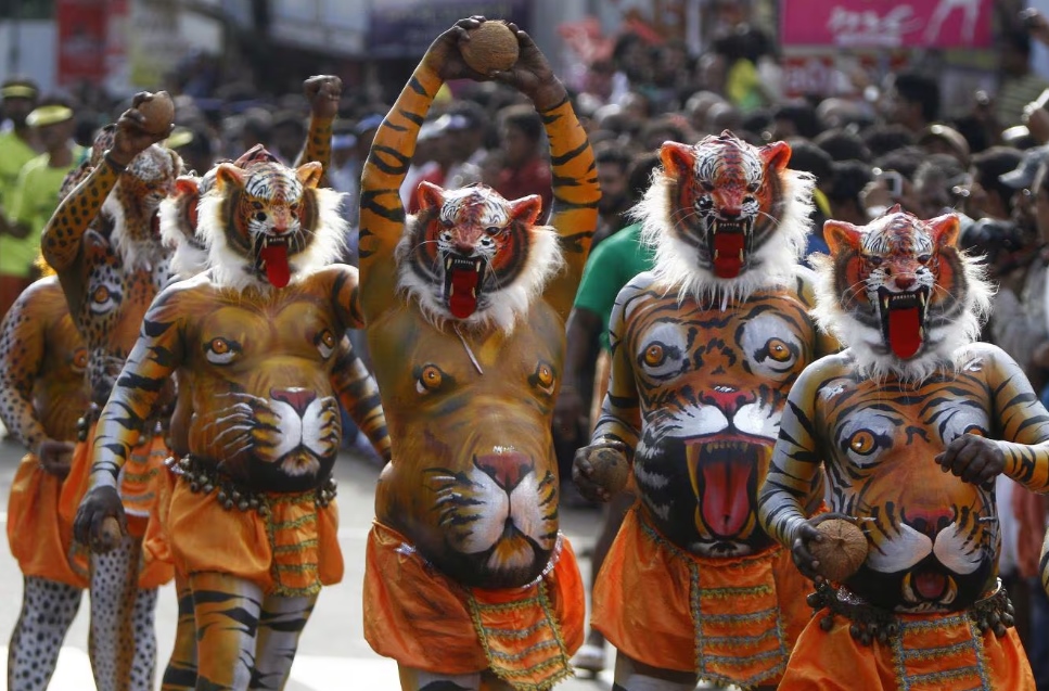 Tiger Dance in India